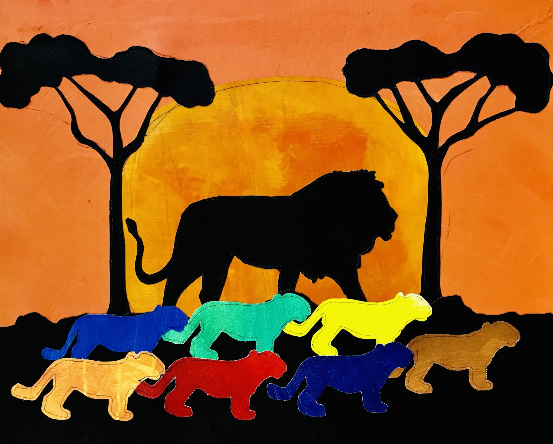 Lions Pride — artwork by LPTM apprentices